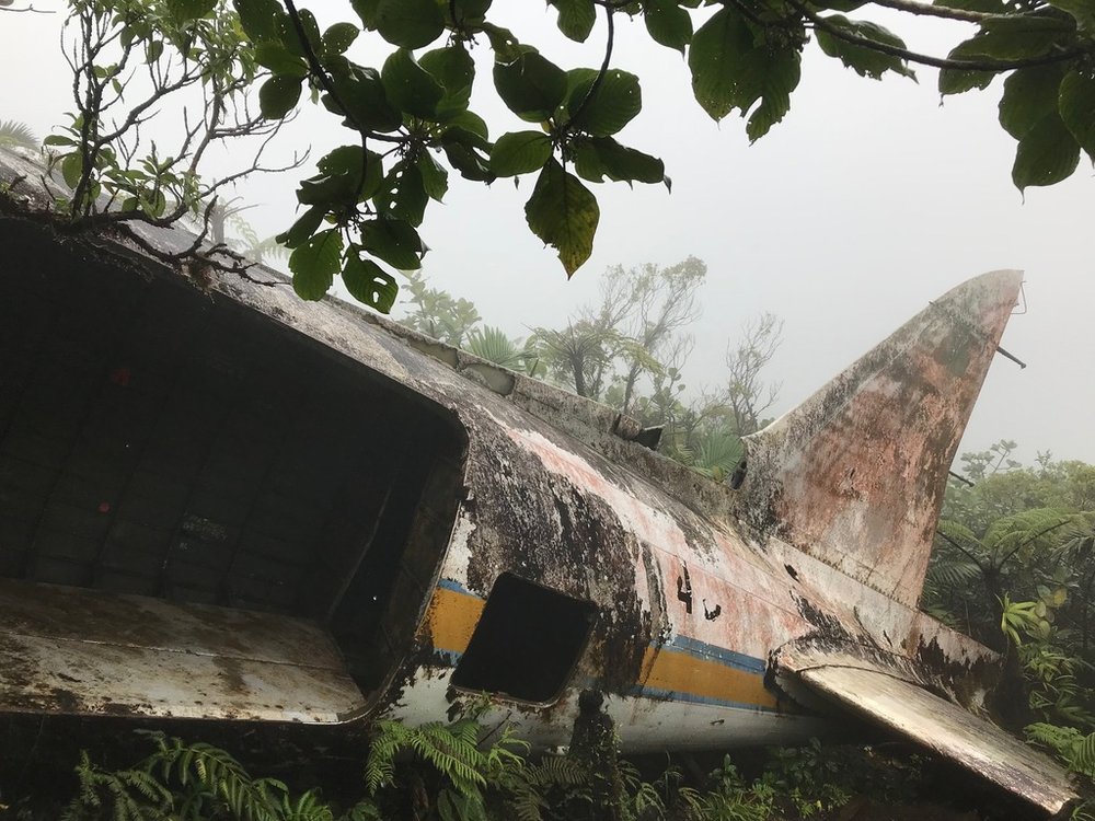 Randonnée L'Épave de l'Avion DC3