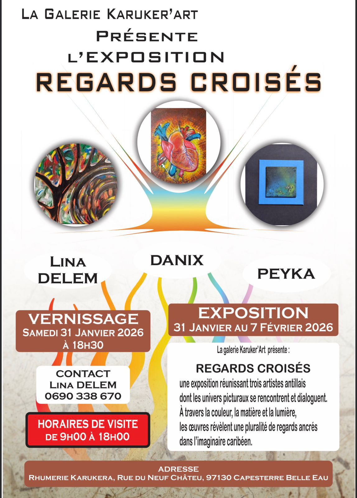 Exposition Regards Croisés à Capesterre-Belle-Eau