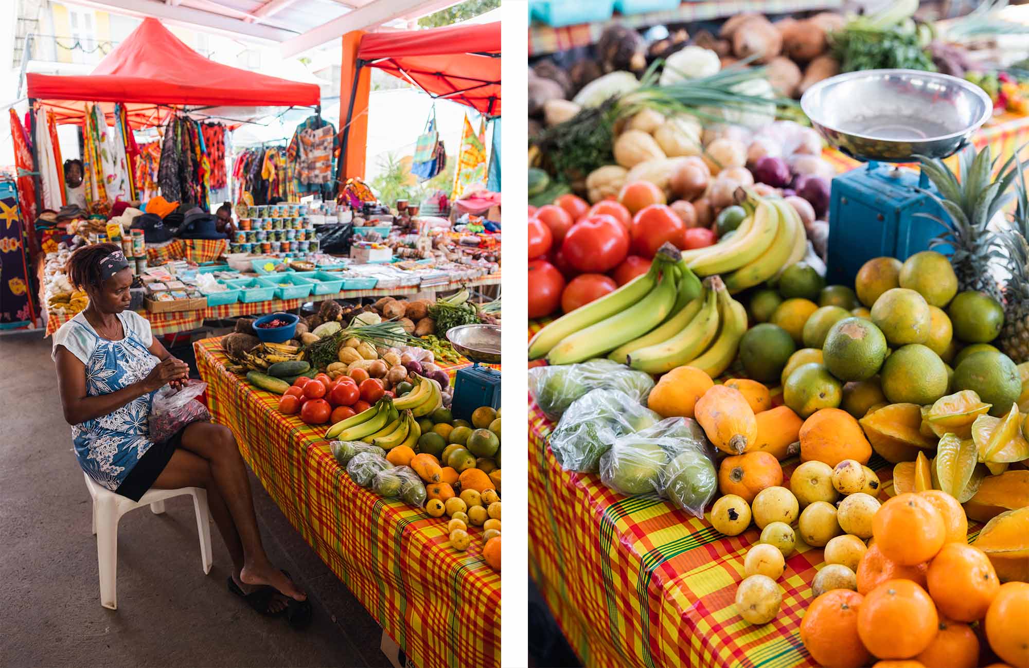 Marché de Marie-Galante