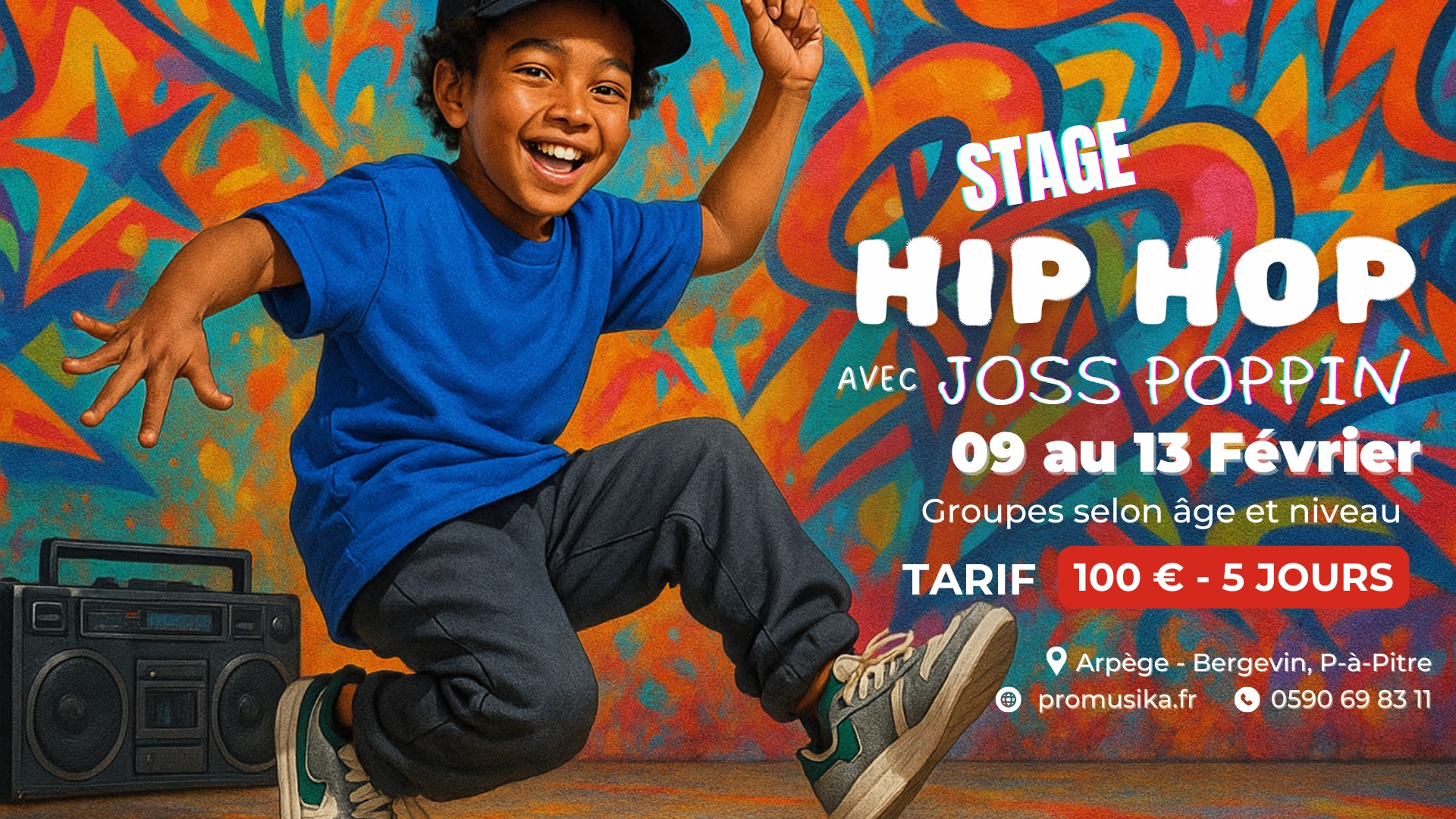 Stage Hip Hop à Pointe-à-Pitre