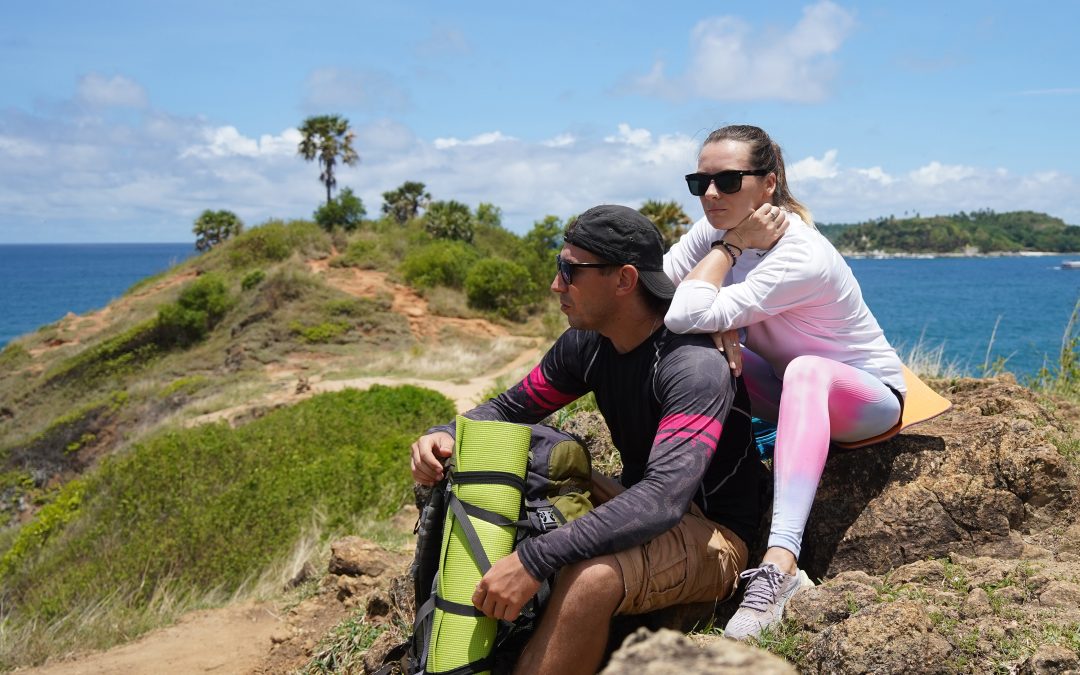 famille en activité aventure en Guadeloupe